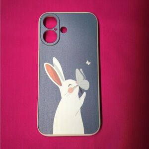 NWOT iPhone 16 Rabbit Butterfly Phone Case